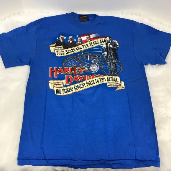 Vintage Harley Davidson 90 Years Fullerton Shirt - Picture 1 of 6